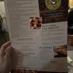 Little Brown Jug - Menu