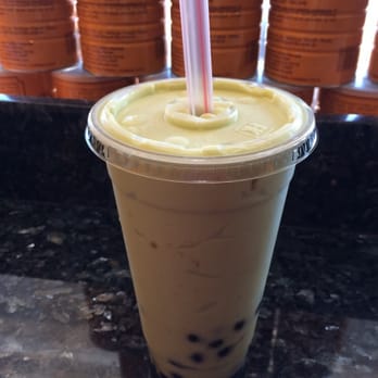 Thang's French Coffee & Bubble Tea - Avocado with pearls 4.00 - Juice Bars & Smoothies Near Me - Honolulu, Hawaii