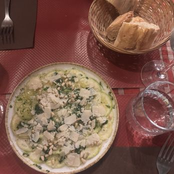 L'Epicerie de Georges - Zucchini Carpaccio - French Near Me - Nice, 06