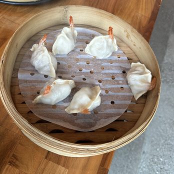 Dough Zone Dumpling House - Seattle ID - High tail Shrimp and pork steamed dumplings - Shanghainese Near Me - Seattle, Washington