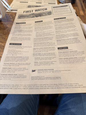 Menu photo 4 First Watch Chesapeake, VA Menu photo 4 First Watch Chesapeake, VA