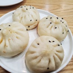 Pan fried buns Pan fried buns