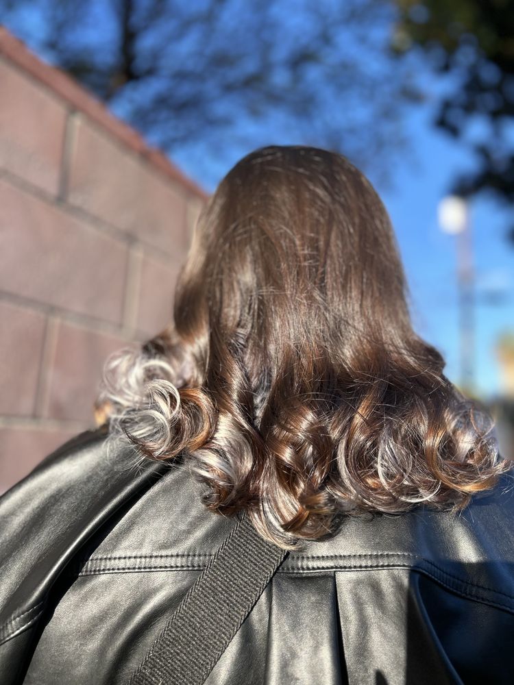 Priscila Does Hair Logo