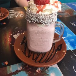 Wonder Waffel - Erdbeershake