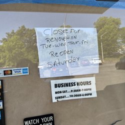 Closed for renovation for WEEKS