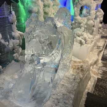 Fairbanks Ice Museum - Iced husky - Museums Near Me - Fairbanks, Alaska