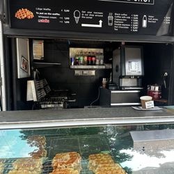 The Smallest Waffle Shop In The World