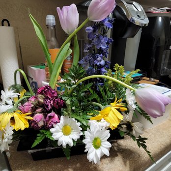 Paradise Flowers & Events - Will never use this florist in the future. So disappointed. Not worth what was charged for the arrangement. - Flowers & Gifts Near Me - Durham, North Carolina
