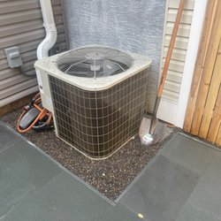 McFarland Landscape Services - They even leveled the a/c unit and made it pretty with beautiful pebbles