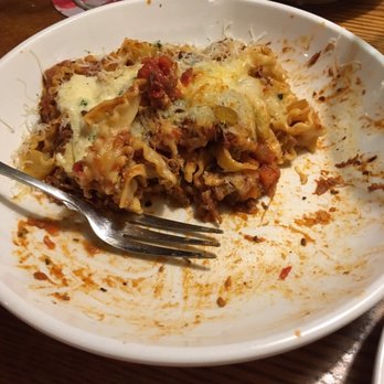 Olive Garden Italian Restaurant - Bolognese braised beef with pasta, this was all I could muster. - Italian Near Me - Cherry Hill, New Jersey Olive Garden Italian Restaurant - Bolognese braised beef with pasta, this was all I could muster. - Italian Near Me - Cherry Hill, New Jersey