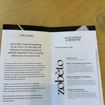 Zobèto Wines - Offering - Wineries Near Me - Paso Robles, California Zobèto Wines - Offering - Wineries Near Me - Paso Robles, California
