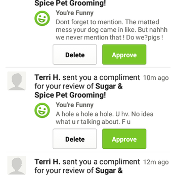 Sugar & Spice Pet Grooming - Messages from the groomers. This is how they really feel once you leave your pet in their hands. - Pet Groomers Near Me - Lynbrook, New York Sugar & Spice Pet Grooming - Messages from the groomers. This is how they really feel once you leave your pet in their hands. - Pet Groomers Near Me - Lynbrook, New York