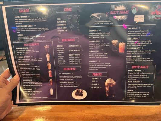 Menu photo 1 Throwback Tavern Pembroke Pines, FL