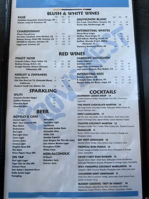 Menu photo 7 Crow's Nest Restaurant & Marina Venice, FL