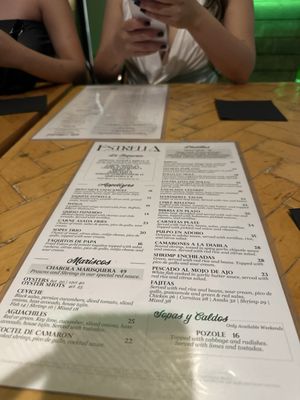 Menu photo 1 Estrella Cantina Lounge Riverside, CA