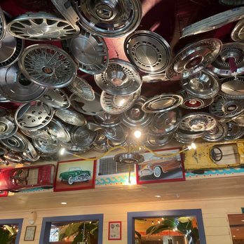 Chuy's - For n hubcap ceiling and nice car photos - Tex-Mex Near Me - Kissimmee, Florida