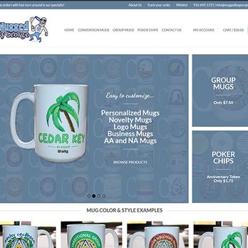 E. Curtis Designs - Mugged By George - Graphic Design Near Me - Sacramento, California