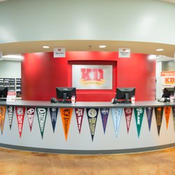 KD College Prep - Check-in area for students at KD College Prep Frisco