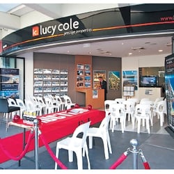 Lucy Cole Prestige Properties - The Broadbeach Office ready for in room auctions.