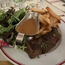 Le steak au poivre