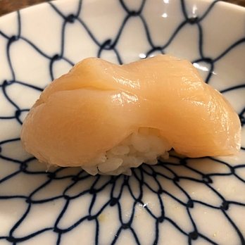 Tanuki Sushi - Scallop round two - Sushi Bars Near Me - Kaneohe, Hawaii Tanuki Sushi - Scallop round two - Sushi Bars Near Me - Kaneohe, Hawaii