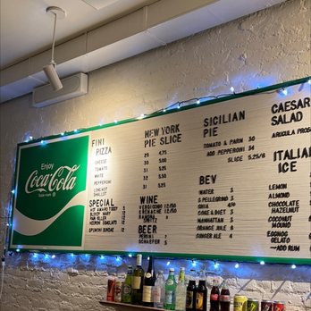 Fini Pizza - Menu - Pizza Near Me - Brooklyn, New York