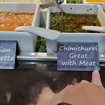 Rodizio Grill - Chimichurri is gluten free here! (unlike Texas De Brazi, per the waiter at TDB.) 7/25/21 - Brazilian Near Me - Henderson, Nevada Rodizio Grill - Chimichurri is gluten free here! (unlike Texas De Brazi, per the waiter at TDB.) 7/25/21 - Brazilian Near Me - Henderson, Nevada