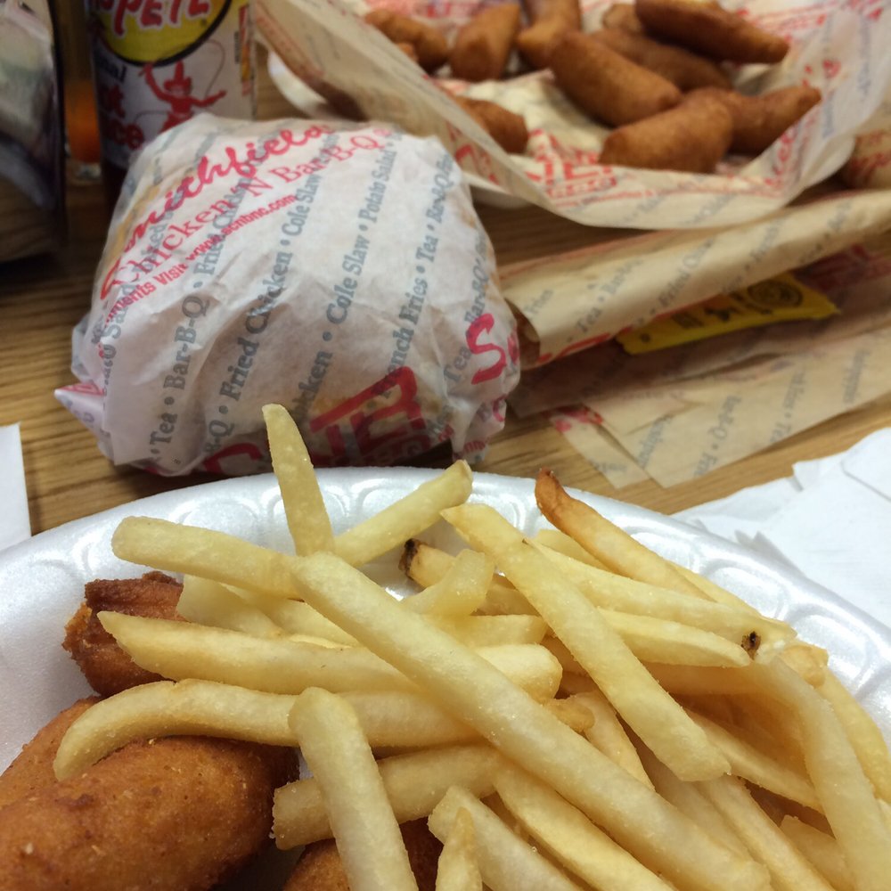 Smithfield's Chicken 'N Bar-B-Q - Their BBQ sandwich is awesome as well - Barbeque Near Me - Garner, North Carolina