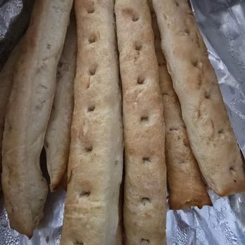 Stonefire Grill - The breadsticks i was given with absolutely nothing on them. - American Near Me - Irvine, California Stonefire Grill - The breadsticks i was given with absolutely nothing on them. - American Near Me - Irvine, California