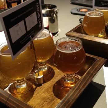 Labatt Brew House Tasting Bar - beer flight - Beer Bar Near Me - Buffalo, New York Labatt Brew House Tasting Bar - beer flight - Beer Bar Near Me - Buffalo, New York