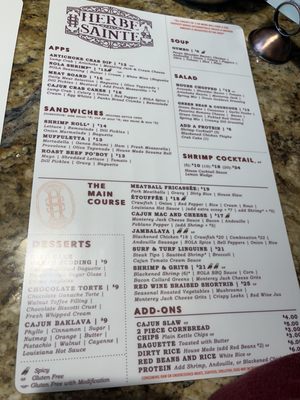 Menu photo 6 Herbe Sainte Omaha, NE Menu photo 6 Herbe Sainte Omaha, NE