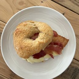 bacon egg and cheese! wow! bacon egg and cheese! wow!