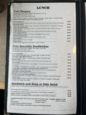 Menu photo 2 The Post Restaurant Concord, NH