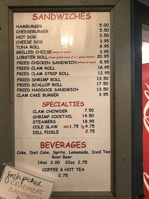 Menu photo 8 The Clam Shack Kennebunk, ME Menu photo 8 The Clam Shack Kennebunk, ME