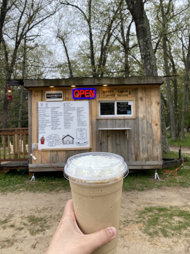 COZY CABIN COFFEE HOUSE 7688 N Woodbridge Rd, White Cloud, Michigan