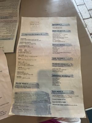 Menu photo 1 Taylor Beach House Cafe Hobe Sound, FL Menu photo 1 Taylor Beach House Cafe Hobe Sound, FL