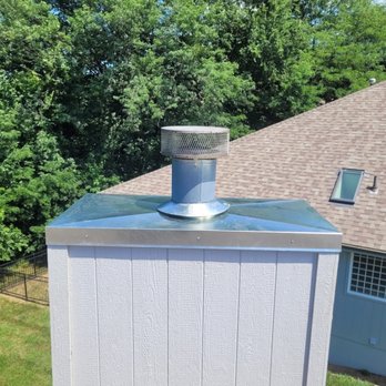 Chimney Pro Solutions - Custom stainless steel chase cover installation - Chimney Sweeps Near Me Chimney Pro Solutions - Custom stainless steel chase cover installation - Chimney Sweeps Near Me