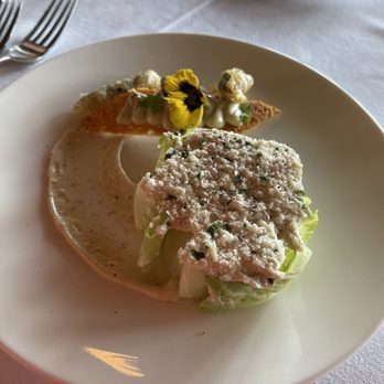 Chianti - Second Course: Signature Caesar salad - very good! - New American Near Me - Mackinac Island, Michigan