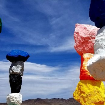 Seven Magic Mountains - Public Art Near Me - Las Vegas, Nevada