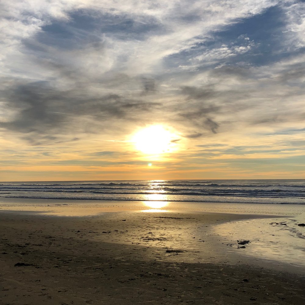 New Year's Day sunset New Year's Day sunset