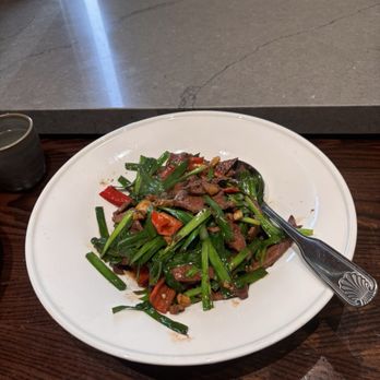 Pings Bistro - 韮菜炒猪肝 - Chinese Near Me - Cupertino, California Pings Bistro - 韮菜炒猪肝 - Chinese Near Me - Cupertino, California