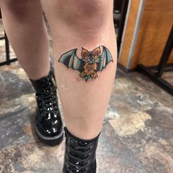 Lucky Soul Tattoo - Belphegor the bat!