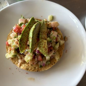 Isla Restaurant - Tostada de ceviche de Pescado 8/03/24 - Seafood Near Me - Concord, California