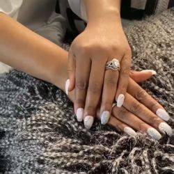 Glaze Nail Salon - These were my wedding nails done by glaze nail salon!!