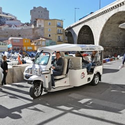 Tuk Tuk - Au vallon des Auffes, on discute avec les pêcheurs !!