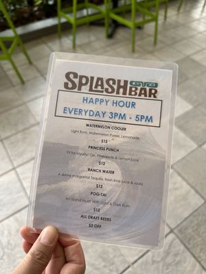 Menu photo 7 Splash Bar Honolulu, HI Menu photo 7 Splash Bar Honolulu, HI