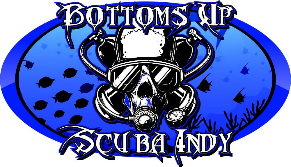 Bottoms Up Scuba Indy Logo