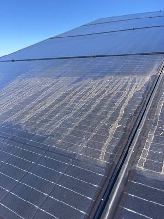 Slide of Foothills Solar Cleaning