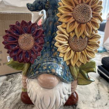 Creative Keepsakes - Glazed Sunflower Gnome - Arts & Crafts Near Me - Chesterfield, Michigan