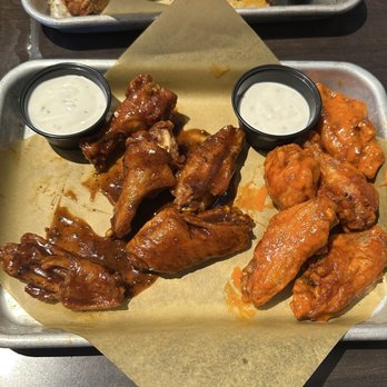 Buffalo Wild Wings - Caribbean Jerk & Wild (10 piece traditional wings) - Chicken Wings Near Me - Monterey Park, California Buffalo Wild Wings - Caribbean Jerk & Wild (10 piece traditional wings) - Chicken Wings Near Me - Monterey Park, California